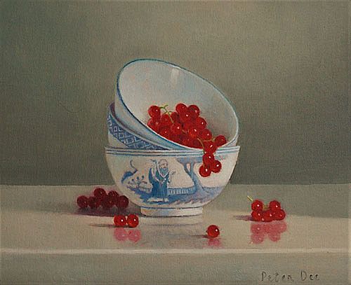 Redcurrants Still Life by Peter Dee